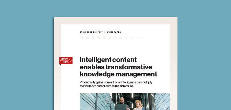 Intelligent Content Enables Transformative Knowledge Management