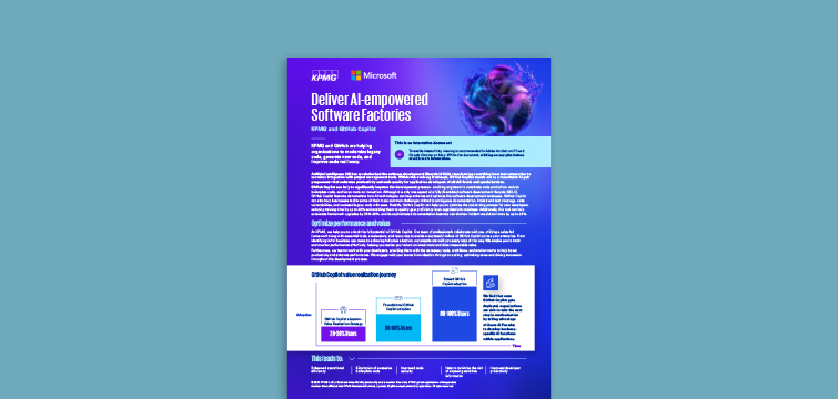 Deliver AI-empowered Software Factories